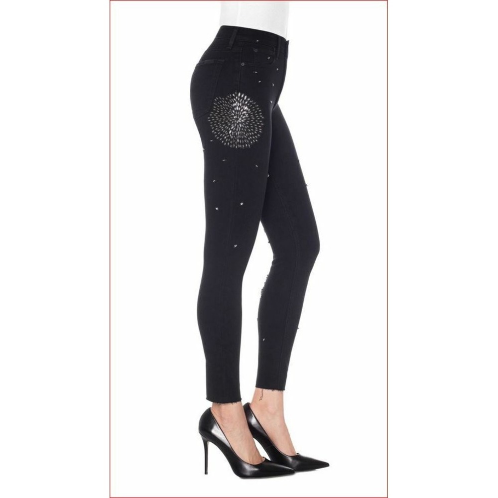 Joe's women jeans S25DA65748 Dorinda Flawless high skinny black sz W24 $199